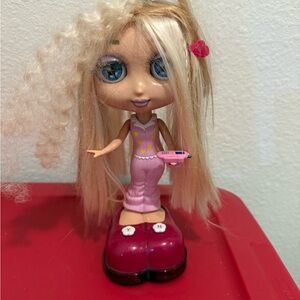 Pink Heart Pajama Doll with Light-Up Base - Kids Toy